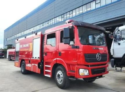 6000 liter water tank on fire truck body