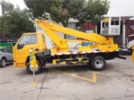 16-meter telescopic boom on hydraulic lifter truck