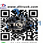 White bucket truck chassis with hydraulic folding boom structure on HOWO cab chassis