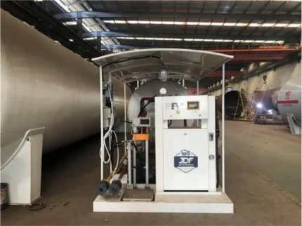 LPG tank shell constructed from Carbon Steel Q345R material
