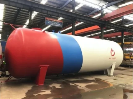Carbon steel Q345R LPG storage tank cylindrical body