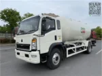 Howo 2080 type cabin with A/C on the LPG tanker truck