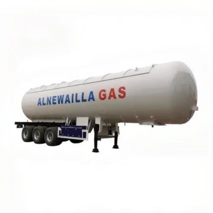 Tanker body built from Q345 steel with 12mm thickness and overall furnace heat treatment
