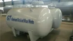 Front cab and chassis of the 2.5MT LPG tanker from Chengli factory