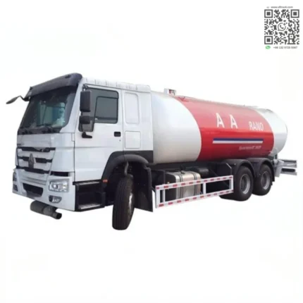 Q345R steel LPG tank with safety valves and pump