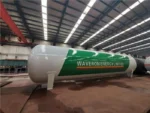 50MT LPG storage tank specification label