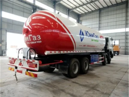 Q345R steel LPG tank with 10mm thickness and 2350mm diameter.