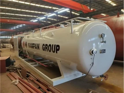 Q345R carbon steel tank with 1800mm diameter
