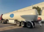 FUWA triple axle suspension with tubeless tires