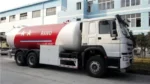 Hydraulic drive 2 inch truck pump filling system on LPG truck