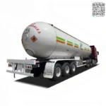 CHENGLI LPG tanker trailer emergency shut-off handle and safety fittings