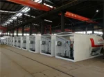 Anti-explosive pump motor mounted on LPG skid platform