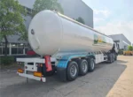 60 cubic meter LPG tank trailer for Niger market export