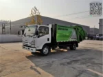 Single row cab of ISUZU 700P waste collection truck