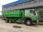 20 cubic meter garbage container on HOWO chassis