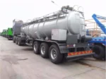 Heavy duty I-beam chassis frame with mechanical suspension