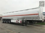 Front liftable axle assembly on Chengli fuel tank semi trailer