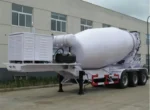 FUWA 3 axle 13T suspension system with mechanical leaf spring on concrete trailer