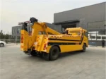 Crane and underlift combination on 16Ton tow truck