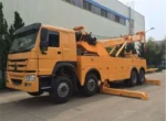 Sinotruk HOWO wrecker rear platform and towing equipment