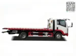 White flatbed tow truck body with optional colors available
