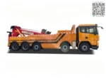 Hydraulic cylinder extension mechanism on towing truck