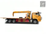 Steel cable winch system on Chengli tow truck