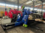 Boom and winch lifting capacity range displayed