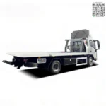 Winch assembly rated at 4 ton pulling capacity on flatbed