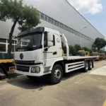 8-ton 3-stage telescopic underlift mounted on chassis beam
