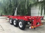 Q345B steel main beam of skeleton trailer