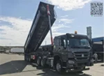 Heavy duty I-beam chassis with mechanical leaf spring suspension