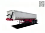 BPW stud drum brake axle on mining trailer