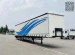 European air suspension system under Chengli trailer