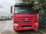 PL24-48 fire monitor mounted on water tank spraying truck
