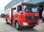 2000 liter foam tank fire truck configuration