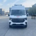 Intelligent timed ultraviolet sterilizing lamp installed in ambulance bay