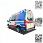 Ambulance interior cabin seating for 7-8 people