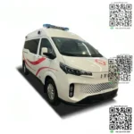 Liquid heat battery thermal management system compartment on the electric ambulance chassis
