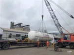 Q345R material pressure vessel with 17.7Bar rating