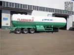Three BPW axles with suspension and 12R22.5 tubeless tires
