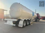 Valve and piping assembly on top of LPG tank