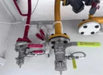 Single nozzle dispenser with English remarks and 15 meter hose