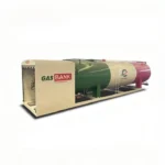 Two LPG skid units loaded in one 40HQ container