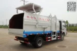 Dumper compactor body on Chengli chassis