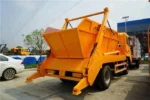 Dongfeng truck cab interior with power steering