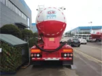 JOST landing gear and kingpin on bulk cement semi-trailer