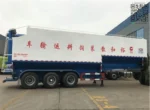 47cbm bulk feed tank capacity with ladder access