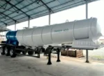 FUWA brand 3x13T axle with Trr-angle tyres.