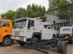 6x6 off road tow truck operating platform
